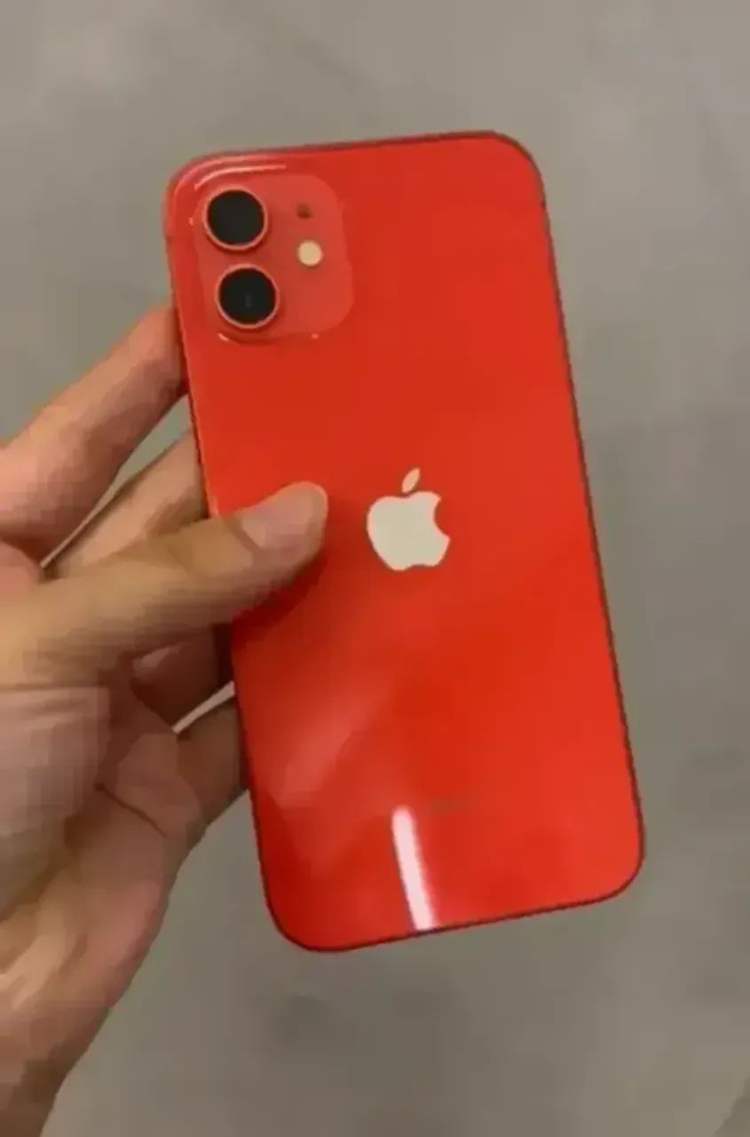 iPhone 12 128GB Vermelho - Seminovo - 89% Bateria - Retirada em