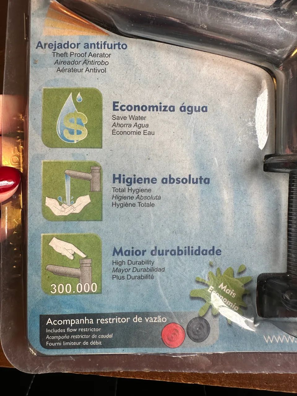 Torneira Docol ainda lacrada  - Foto 3