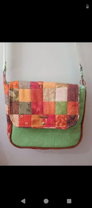 Bolsa Tiracolo feita a mão