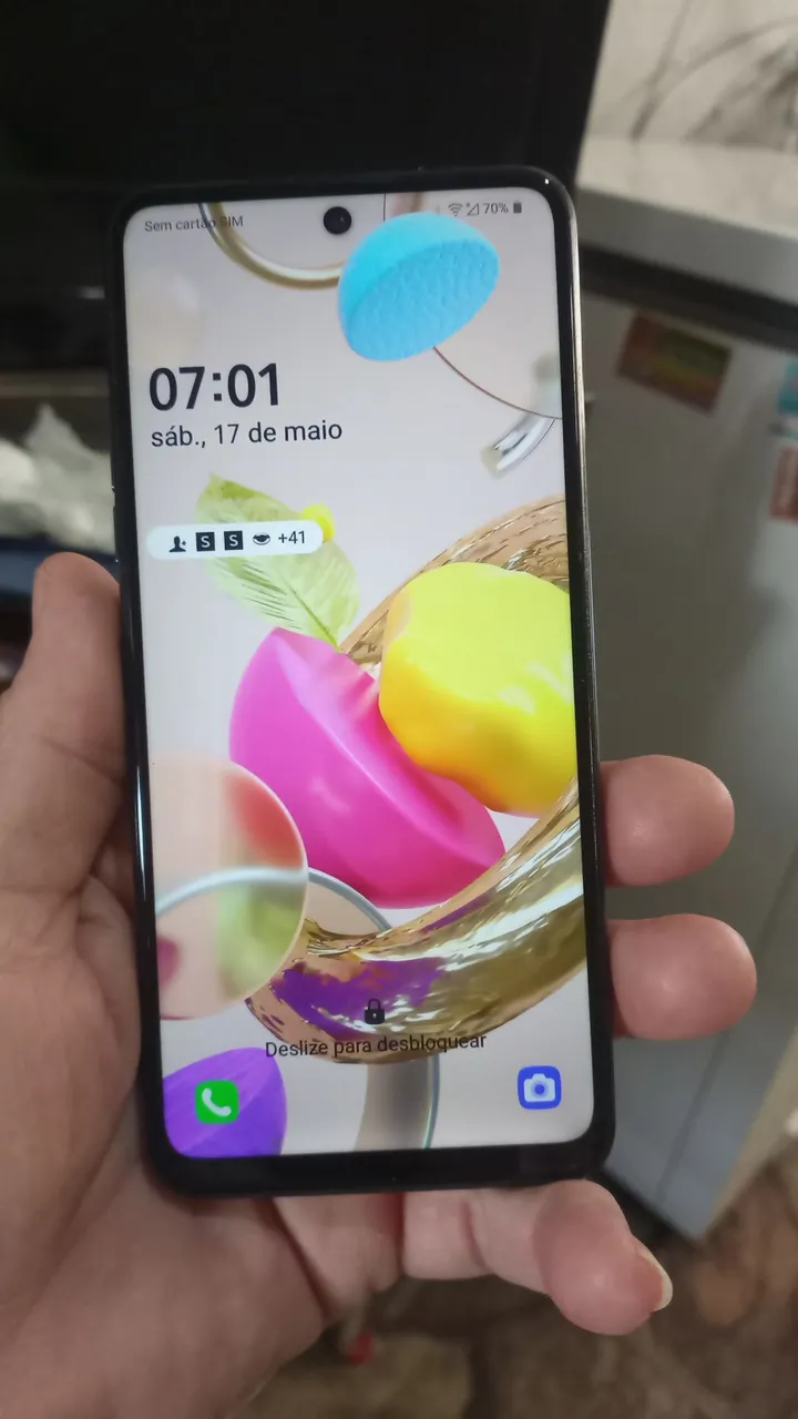 Celular LG k52 novo na caixa contato * ZAP aceito cartão de crédito pix débito