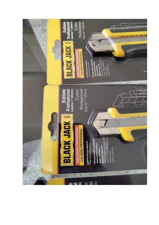 Estilete Profissional 25mm - Black Jack