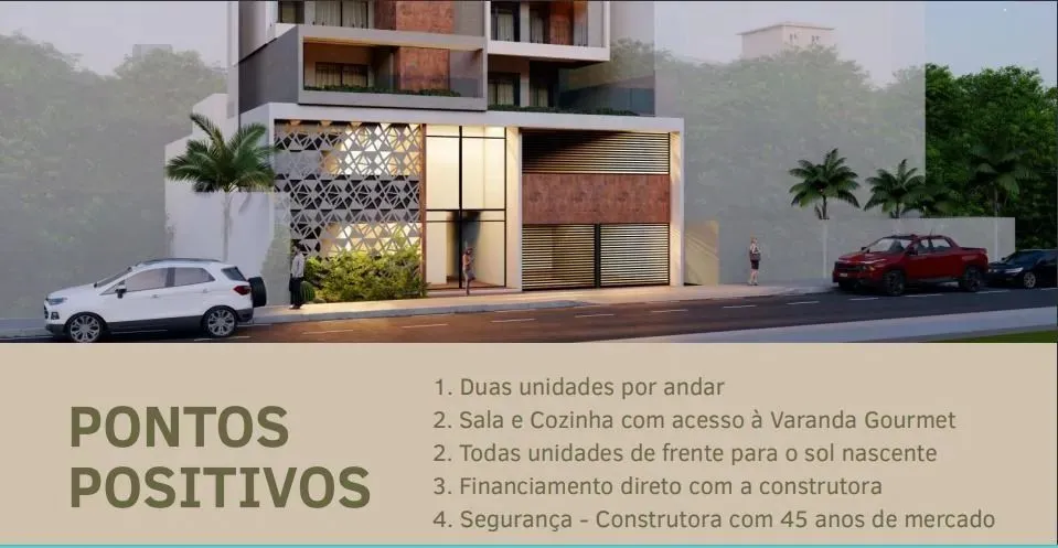 Apartamento com 2 dormitórios à venda, 82 m² por R$ 617.463 - Passos - Juiz de Fora/MG