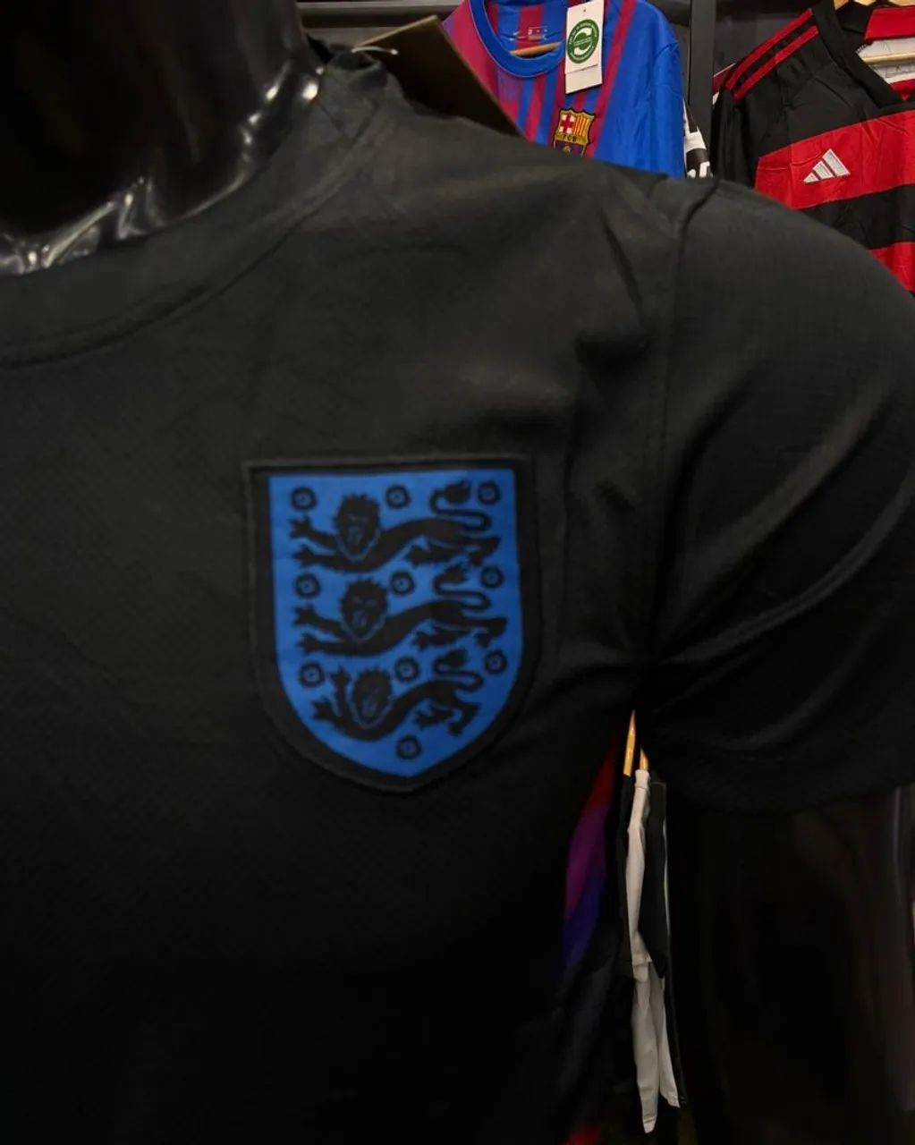 Camisa Inglaterra Preta 25/26 - Foto 3