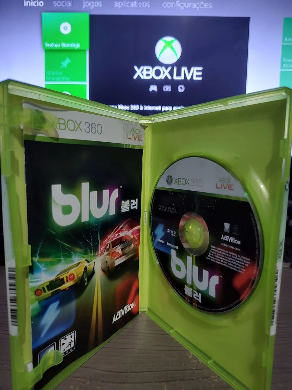 Jogo Blur Xbox 360 completo. - Foto 3