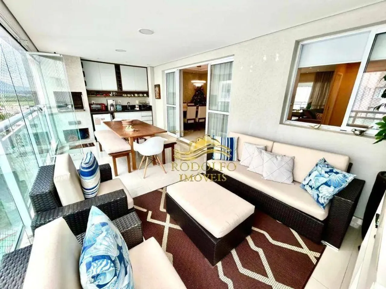 Guarujá Praia das Astúrias Cobertura 3 Dormitórios 134m² Vista Mar Lazer Completo Ar-condi