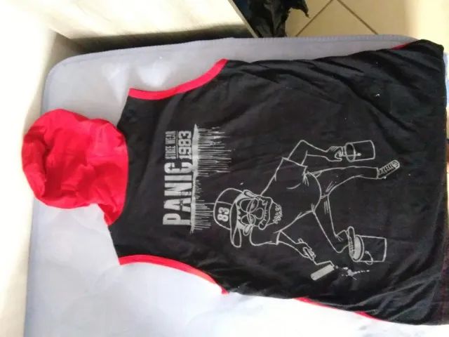 blusa com capuz malha ção - Foto 2