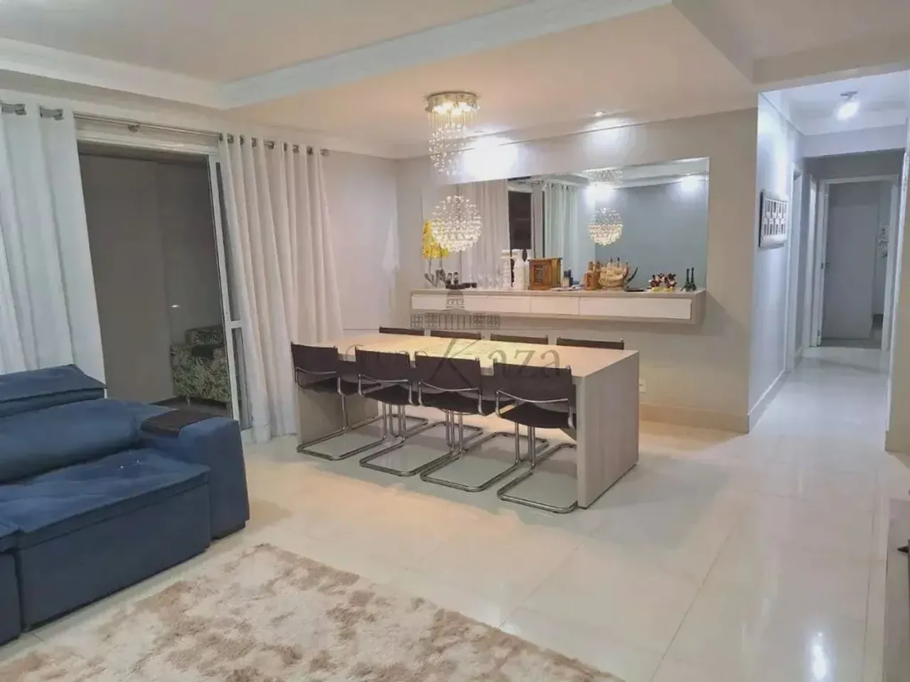 Oportunidade Apartamento Mobiliado, Urbanova Sjc Condomínio Piaget, 3 Quartos, Sacada Gour
