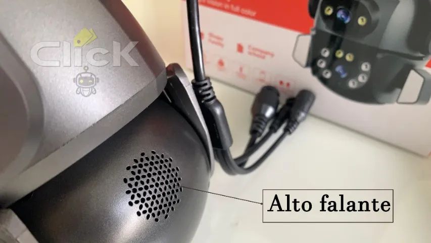 Ipega  KP-CA209 Câmera Ip Com Lente Dupla Rotação 360 °tela Dupla - Foto 4