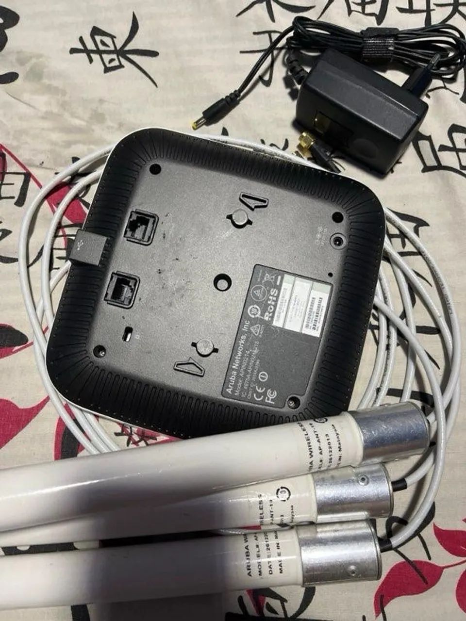 Access point ap roteador wifi profissional aruba poe com antenas externas - Foto 3