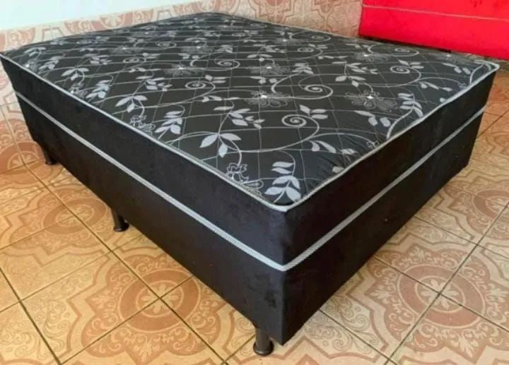 Cama Box Macia 10cm de espuma D33  - Foto 3