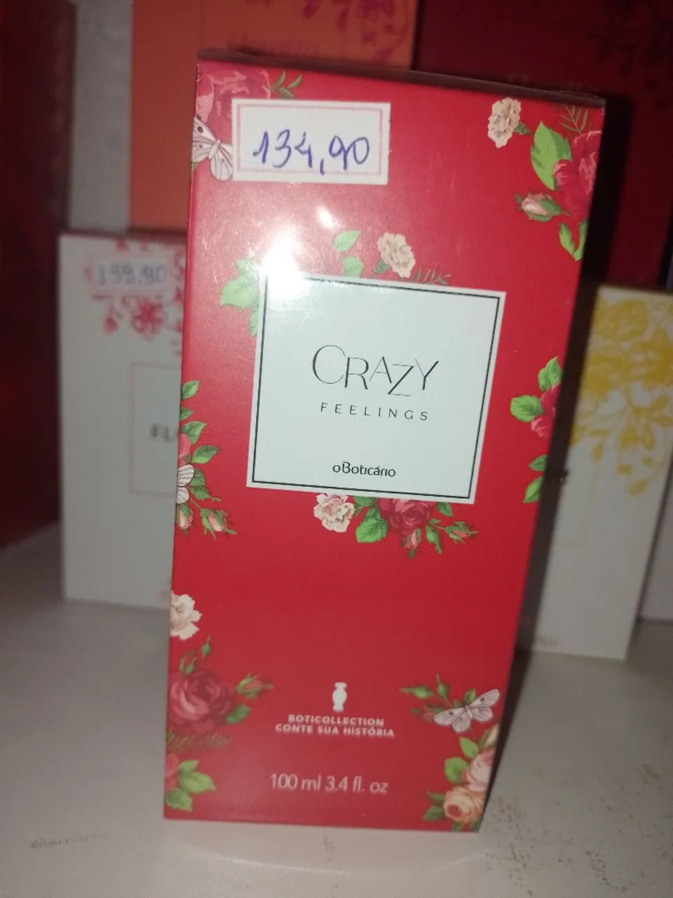 Perfume Crazy Feelings O Boticário 100ml