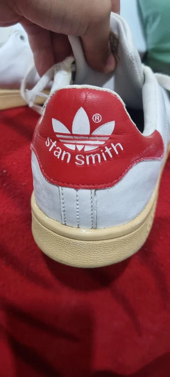 Adidas Stan Smith White with Red Details65675280853507122