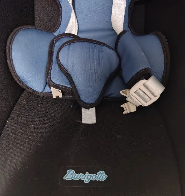 Conjunto Bebê Conforto Touring X E Base - Preto Liso Azul - Foto 2