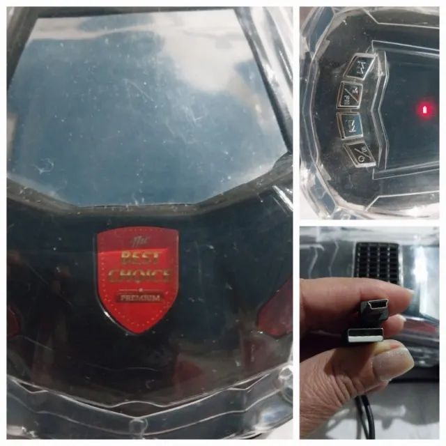 Carrinho led rgb radio mp3  - Foto 6