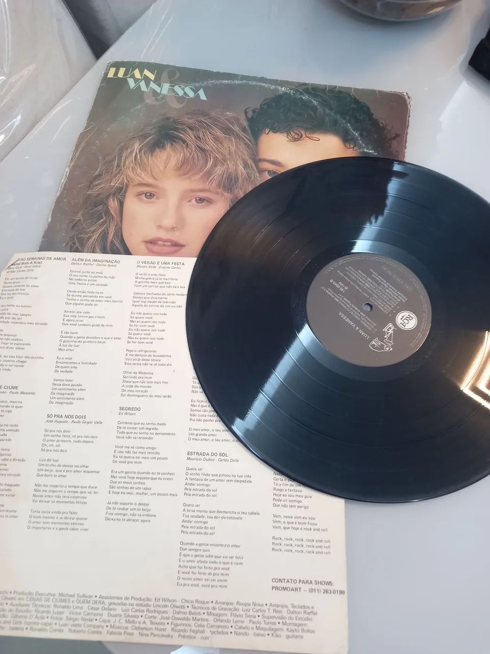 Luan e Vanessa lp vinil - Foto 2