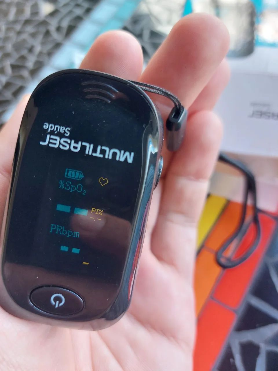 Oxímetro de pulso Multilaser novo - Foto 2