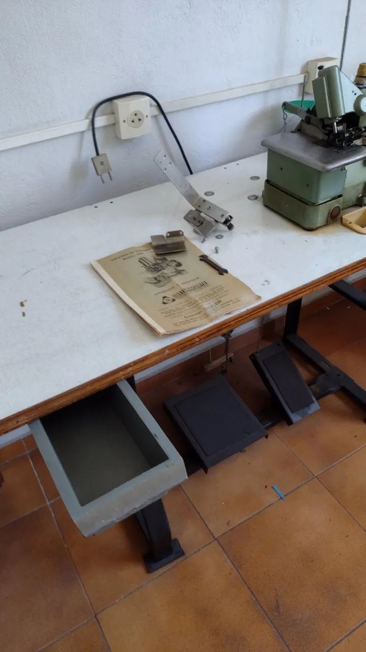 Maquina Overlock 3 fios T-103 Lubrificação Automatica - Foto 4
