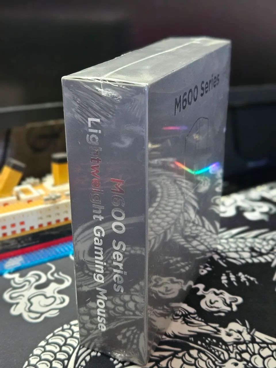 Mouse sem fio Delux M600 PRO LACRADO SENSOR PAW339564842049416066123