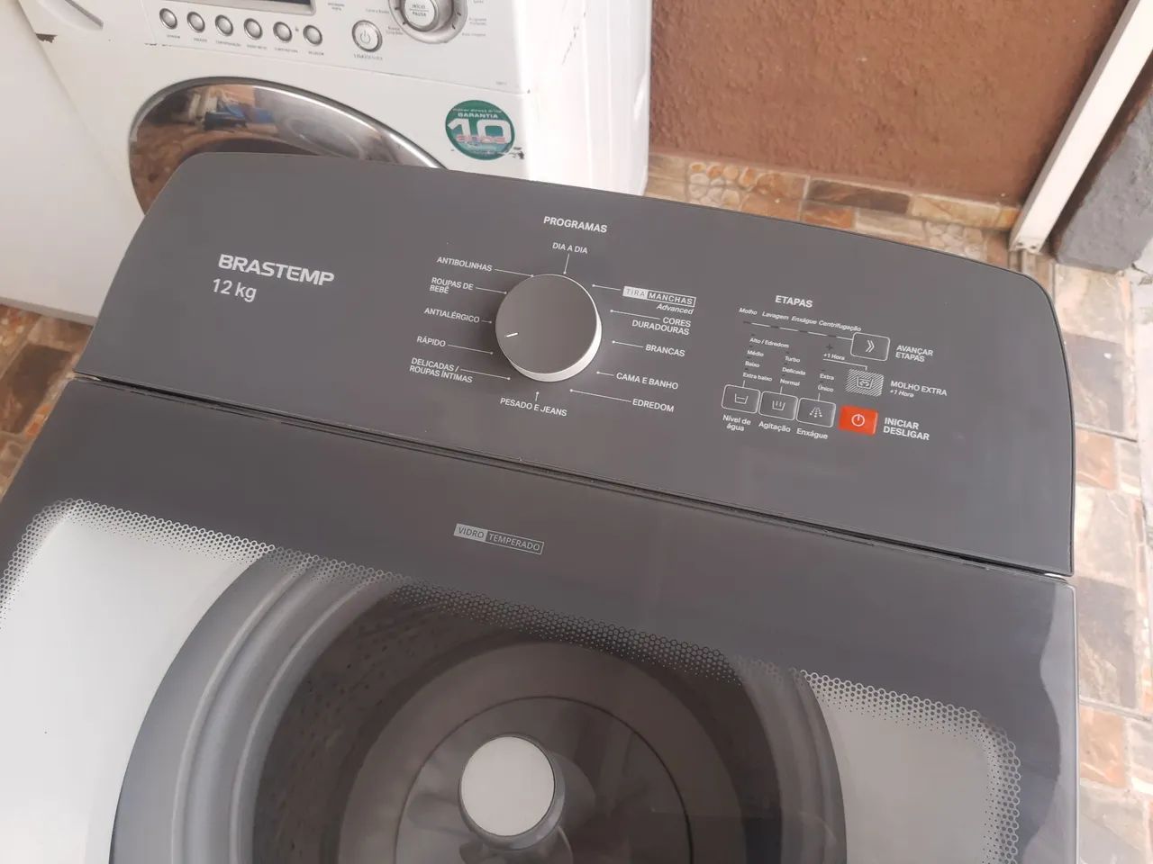 Linda Lavadora Brastemp 12kg excelente com garantia. Troco e parcelo nos cartões com  - Foto 5