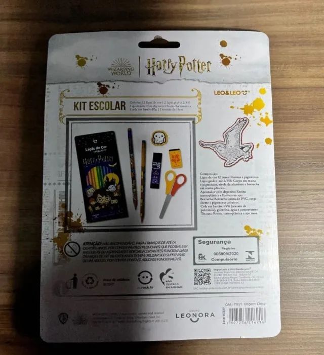 Kit escolar Harry Potter Lacrado  - Foto 2