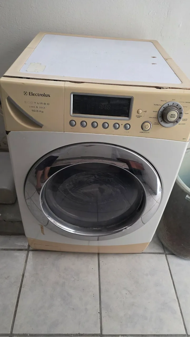 Lavadora e Secadora Electrolux Eco Turbo 10.5kg