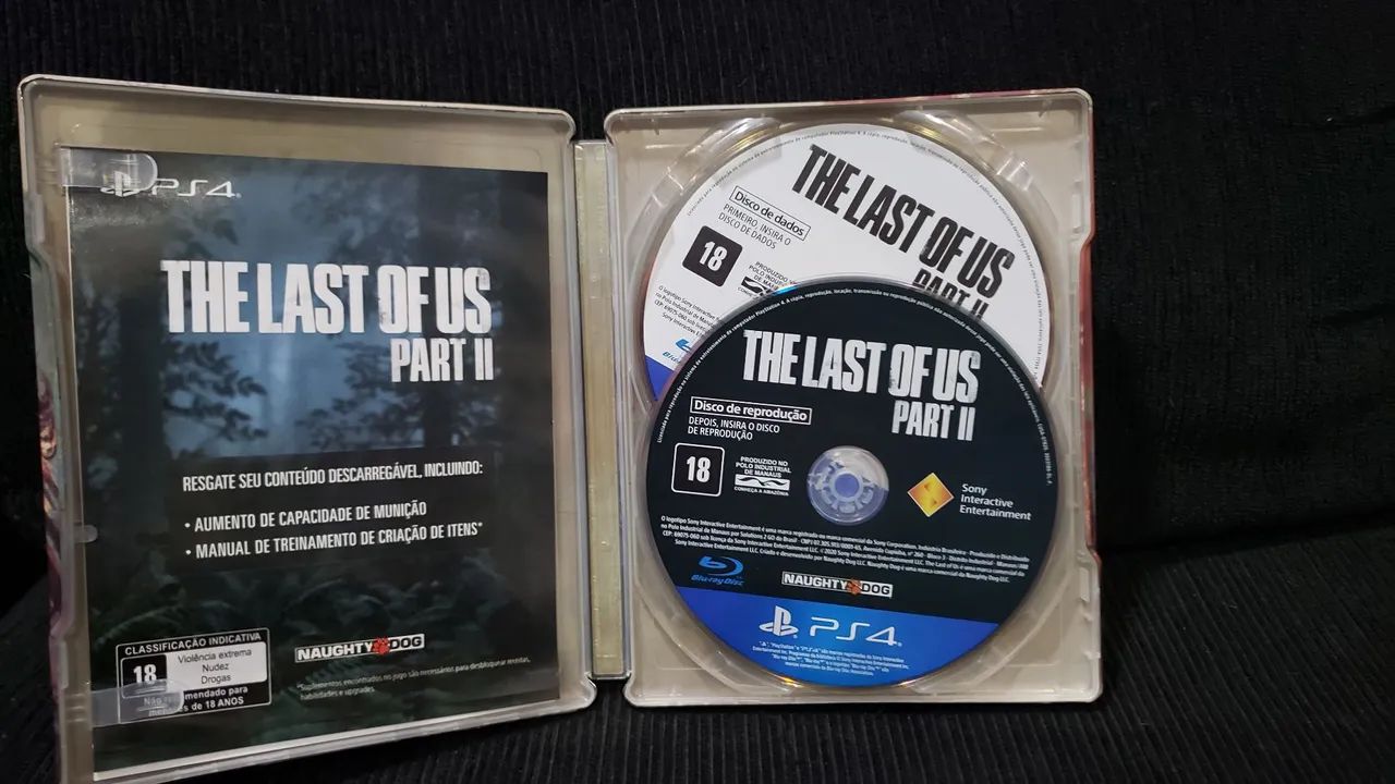 Last of us part 2 Ed. Limitada Steelbook PS4 - Foto 3