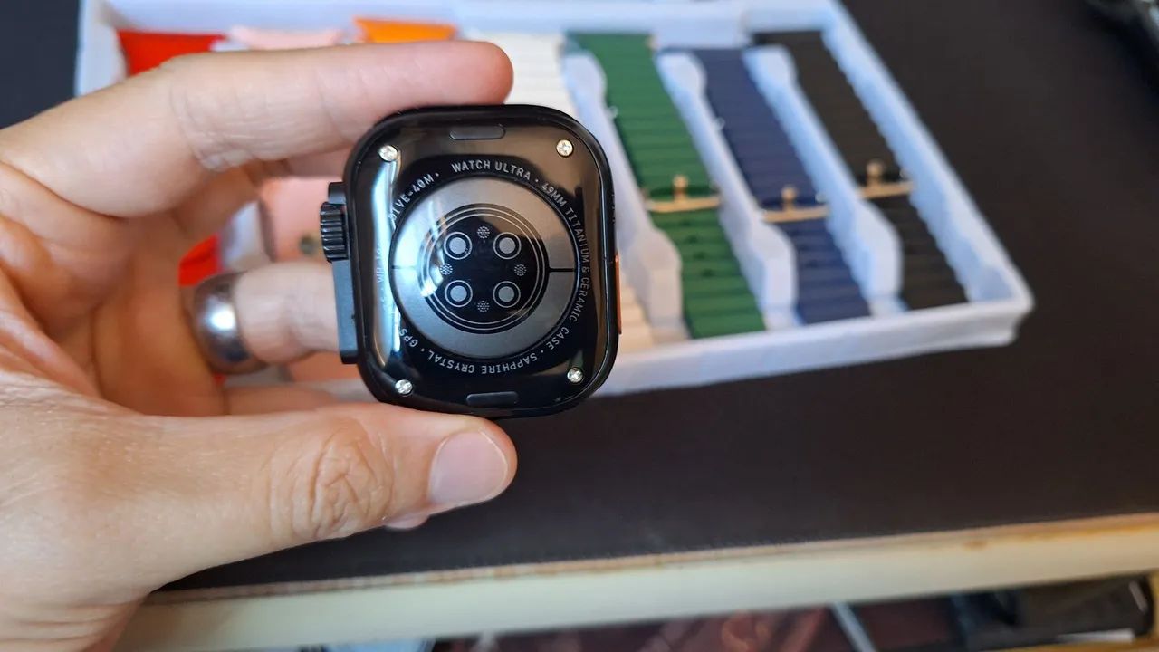 PROMOÇÃO!! SMARTWATCH COMPLETO COM 7 PULSEIRAS!!! - Foto 4