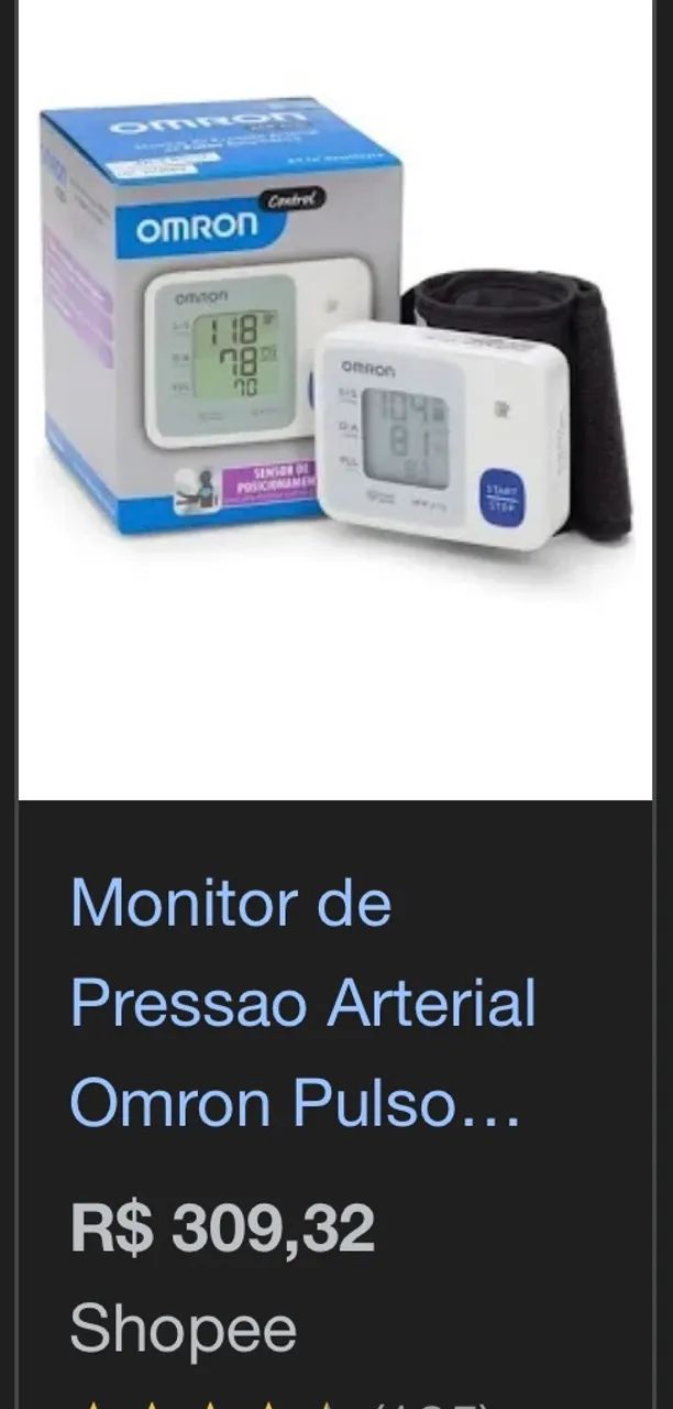Aparelho de pressão OMRON - Control - Foto 3