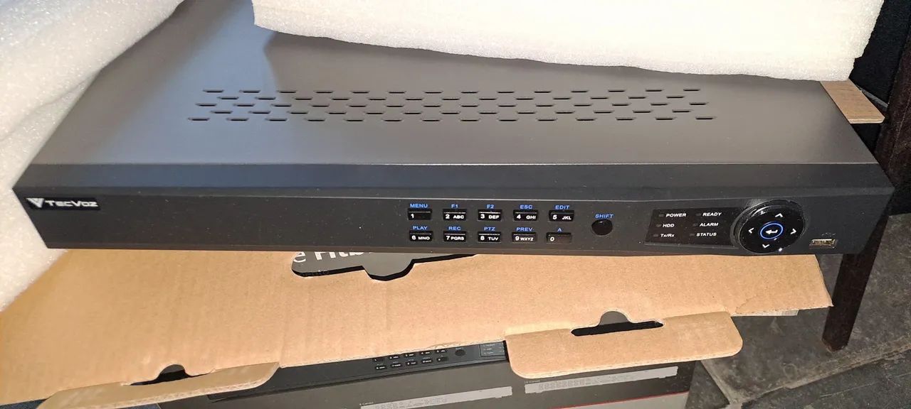 Dvr nvr tecvoz thk sh08 960h nao tem hd