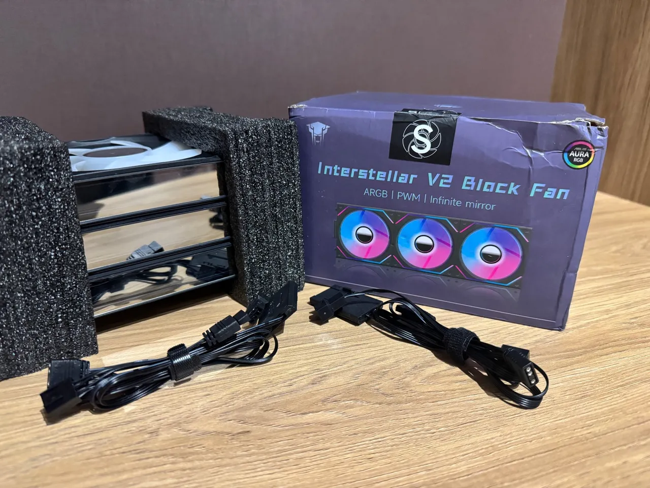 Cooler para PC com LED RGB - 3 Fans - Interestellar V2