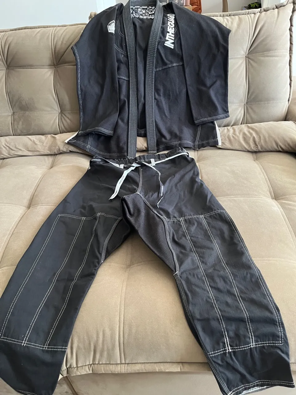 Kimono de Jiu-Jitsu Black A5 - Intheguard