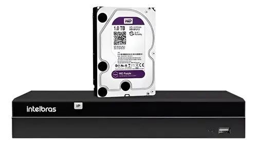 NVD 1404 Intelbras c/ HD Purple de 1TB - Foto 2