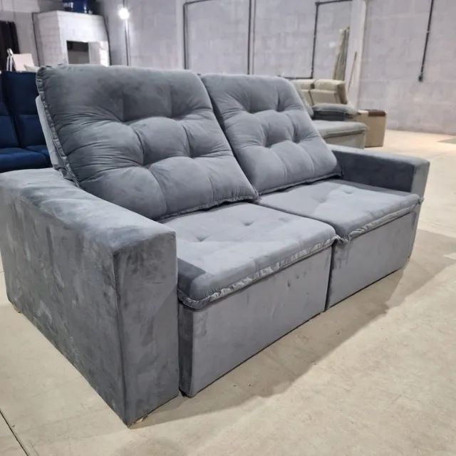 sofa retratil 2 lugares