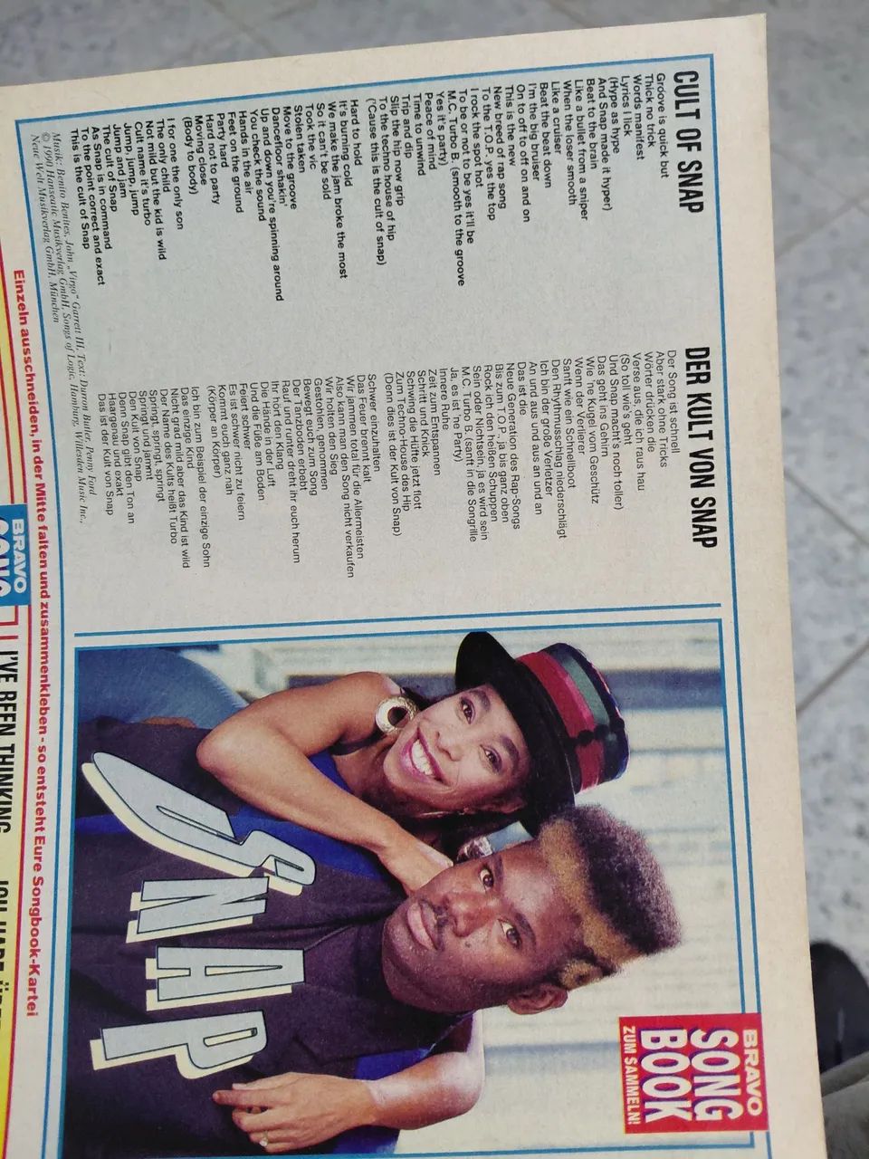 Pôster Snap - Revista Bravo - 90s - Foto 4