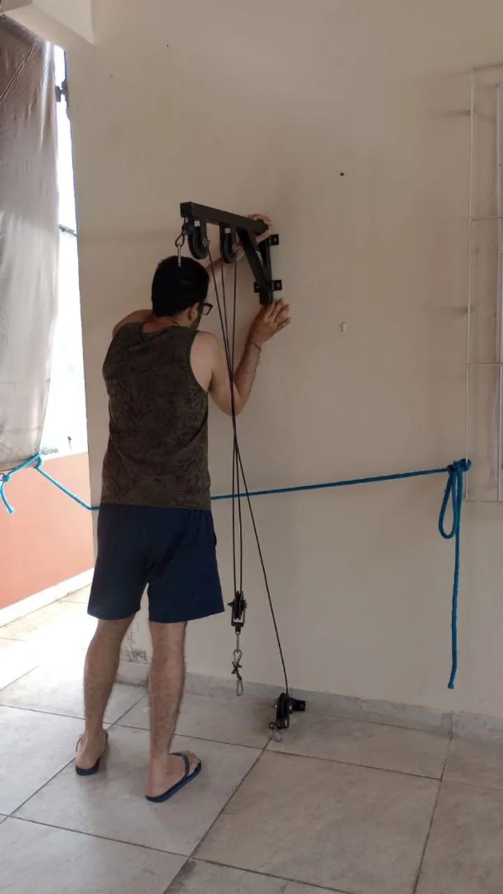 Crossover puxada alta e baixa+pernas e glúteos  - Foto 4