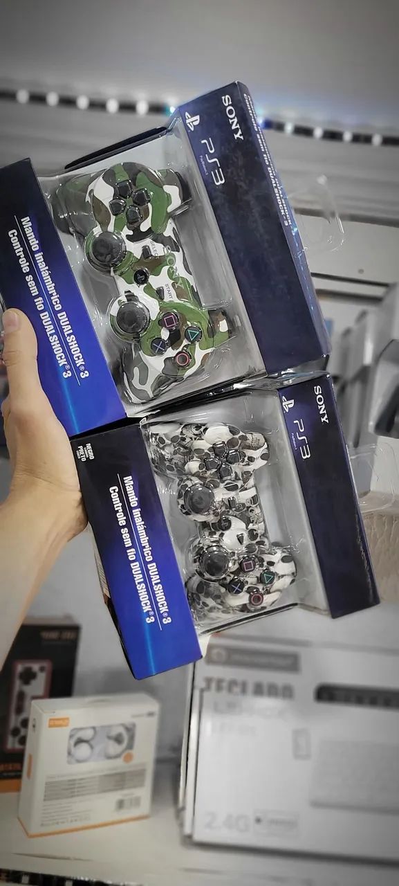 Controle DualShock 3 Camuflado para PS3
