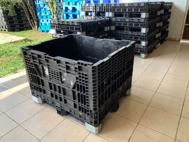 Caixa GLT 100x120x86 Dobrável Seminova 