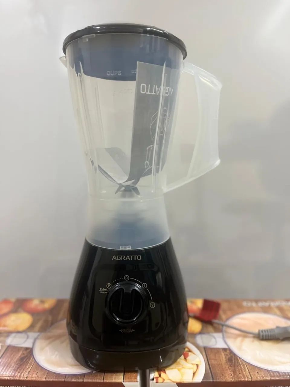 Liquidificador Agratto 650W - Novo