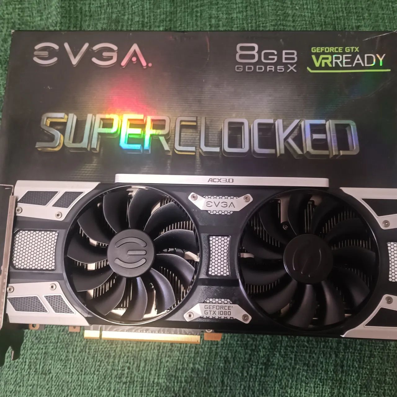 Placa de vídeo Gtx 1080 evga 8 gigas
