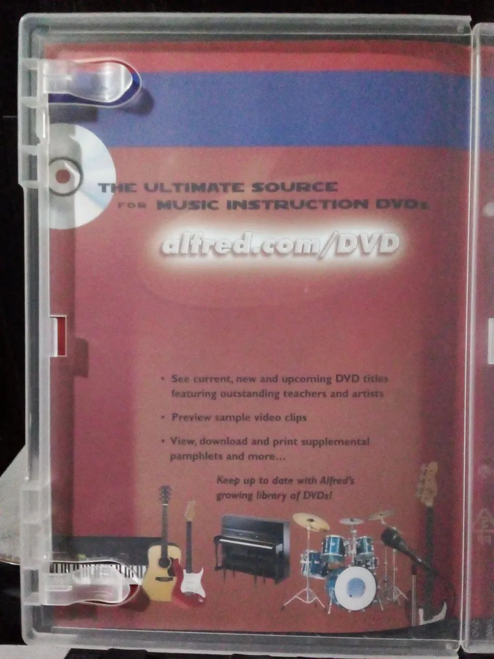 DVD Yngwie Malmsteen - Alfred's Artist Series 2003 vídeo aula