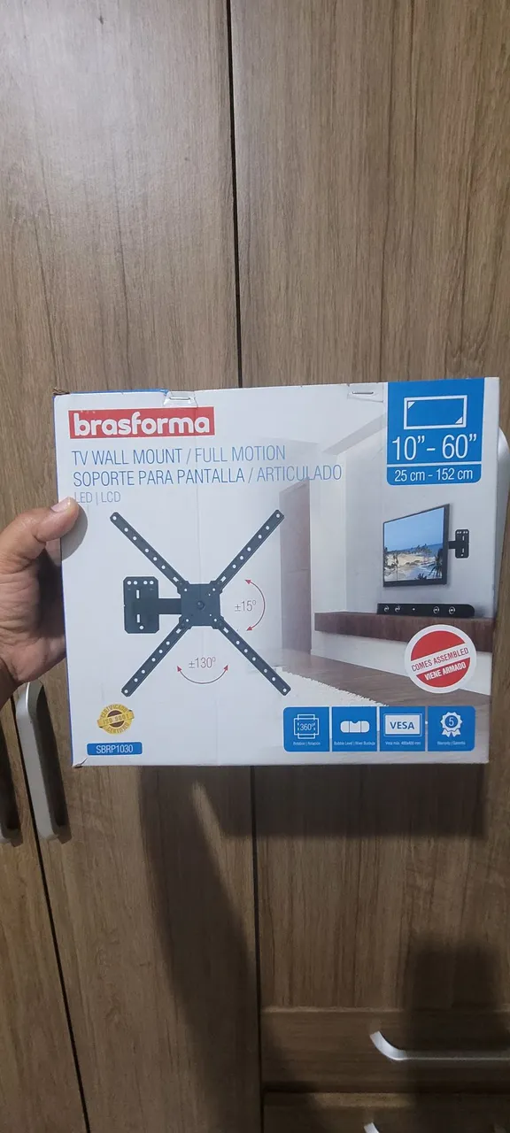 Suporte para TV Brasforma Articulado 10-60"