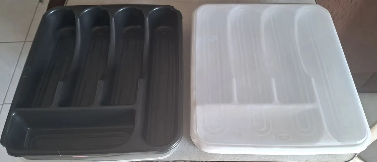 Atacado - Kit com 15 Porta talher G para gaveta