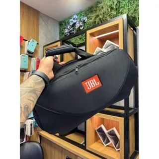 Capa Case Bolsa Protetora para Caixa JBL Boombox 2 e 3 com Bolso e Alça de Ombro - Foto 4