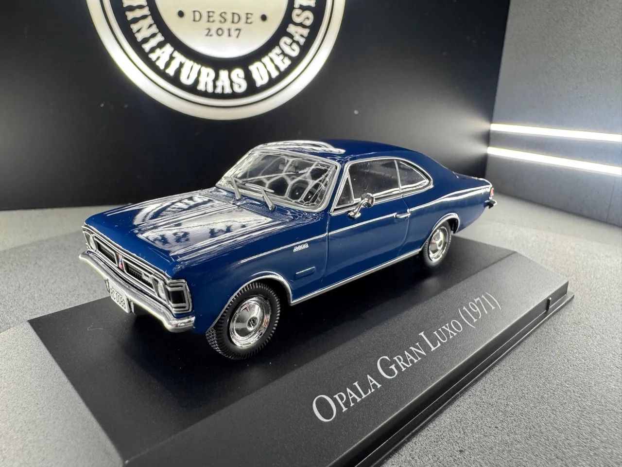Miniatura Opala Gran Luxo 1971 - escala 1/43 - Foto 3