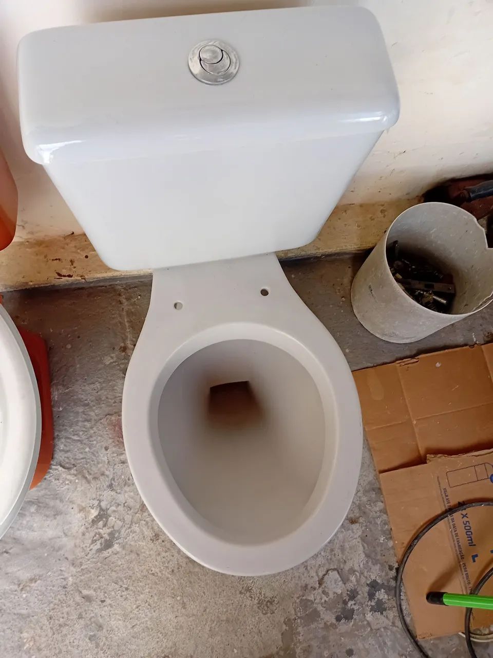 Vaso Sanitário acoplado cinza  - Foto 2