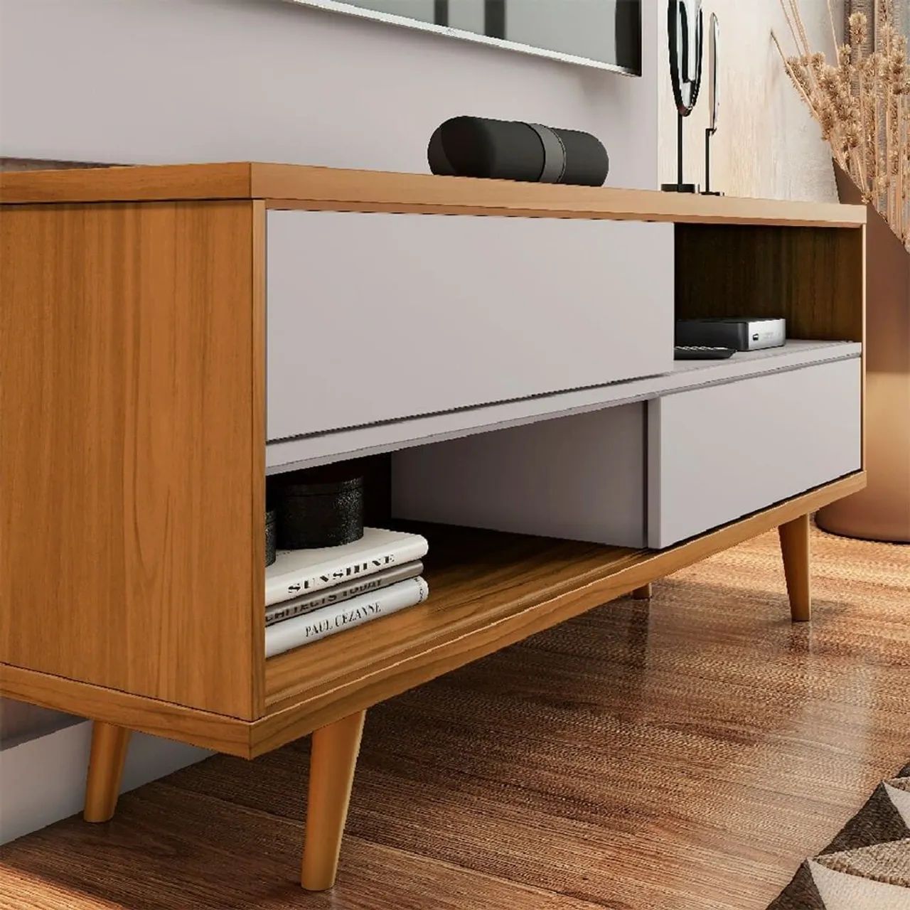 Rack de TV moderno com design elegante - Foto 2