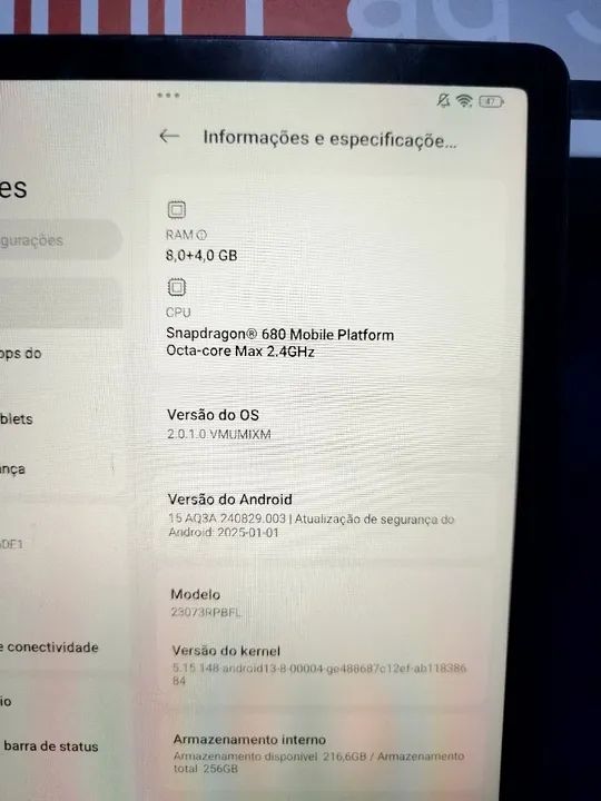 Tablet Redimi Pad SE 256gb - Foto 4
