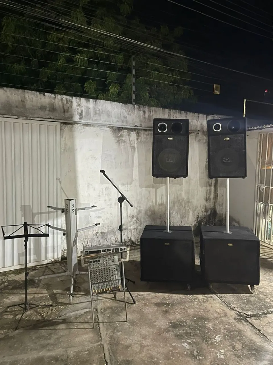 Sistema de som completo - Ideal para eventos