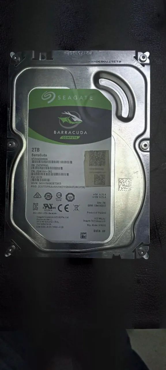 SEAGATE 2TB Barracuda ideal para almazenar seus Equivo  - Foto 4