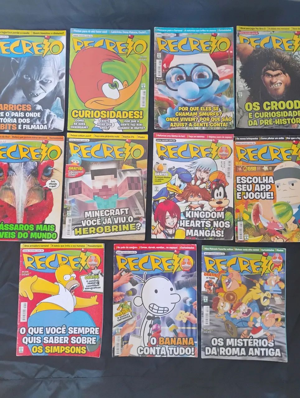 Kit 11 revistas recreio - Livros e revistas - Samambaia Norte